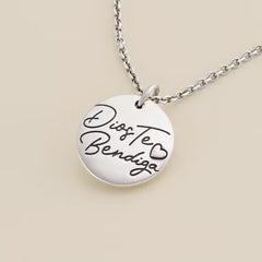 "Dios Te Bendiga" Charm