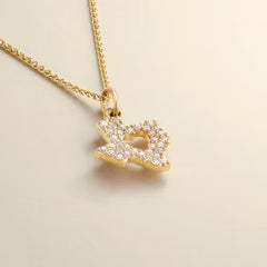 Pave Diamond Deep in the Heart of Texas Pendant