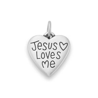 Jesus Love Me Charm