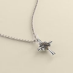 Growing in Faith Cross Charm