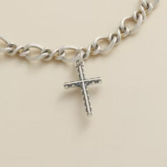 Petite Elegant Cross Charm
