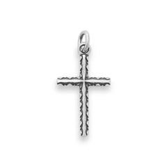 Petite Elegant Cross Charm