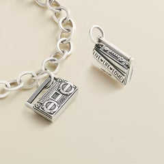 Live Life Loud Boombox Charm