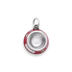 Enamel Pet Bowl Charm