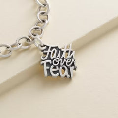 Faith Over Fear Charm
