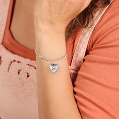 Beaded Heart Love Charm