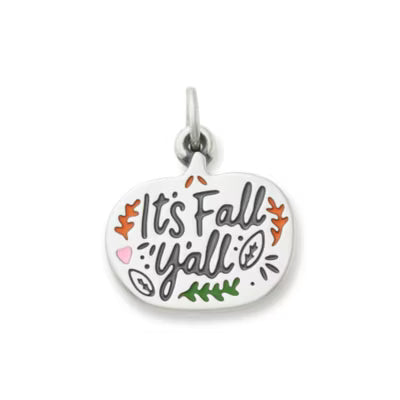 Enamel It's Fall Y'all Charm