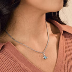 Butterfly Gemstone Charm