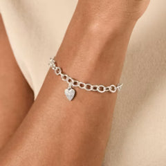 Radiant Star Mini Heart Charm