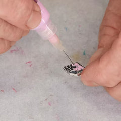 Enamel Frosted Toaster Pastry Charm