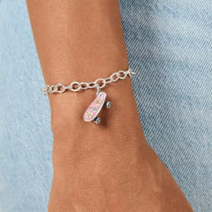 Enamel Floral Skateboard