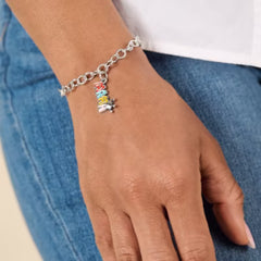 Enamel Mama Rules Charm