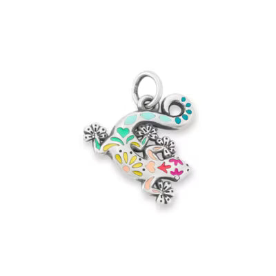 Enamel Festive Gecko Charm