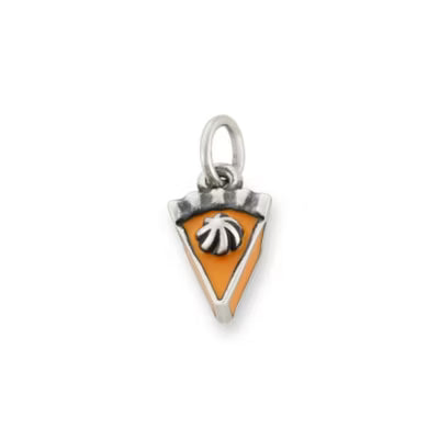 Enamel Pumpkin Pie Charm