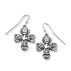 La Primavera Cross Dangle Earrings