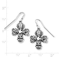 La Primavera Cross Dangle Earrings