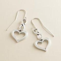 Infinite Love Dangle Earrings