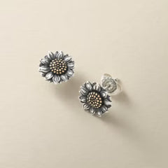 Wild Sunflower Studs