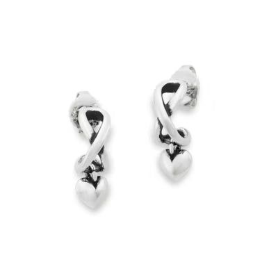 Delicate Infinite Love Hoops