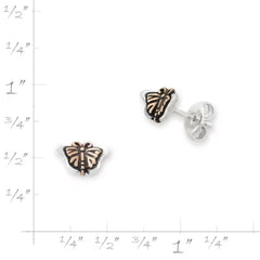 Monarch Butterfly Studs