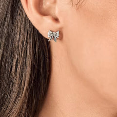 Tiny Bow Studs