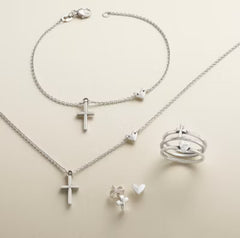 Faith and Love Ring Set