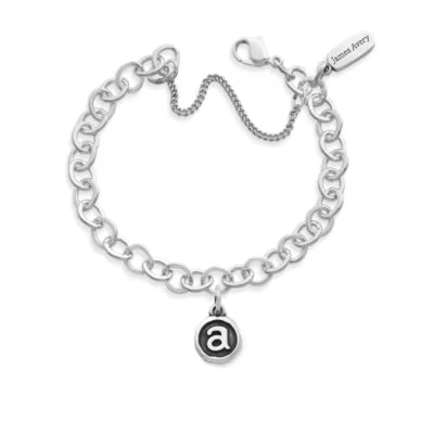 Initial Charm Bracelet