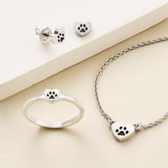 Love My Pet Heart Studs