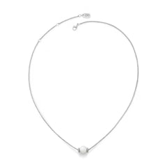 Beaded Cultured Pearl Slider Necklace