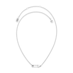 Safety Pin Heart Necklace