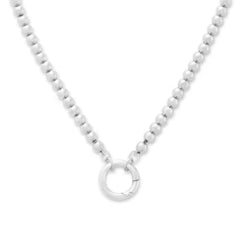 Beaded Chain Changeable Charm Necklace