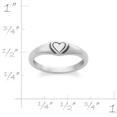 Child's Cherished Heart Ring