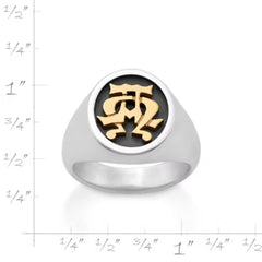 Alpha and Omega Ring