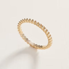 Small Twisted Wire Ring