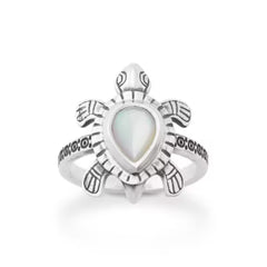 Turtle Gemstone Ring
