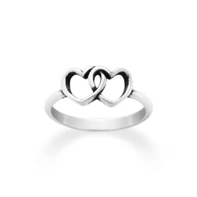 Two Hearts Together Ring