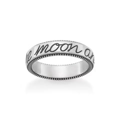 "To the Moon and Back" Ring