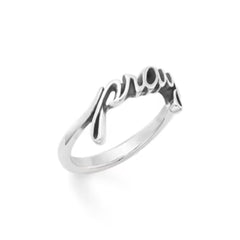 "Pray" Ring