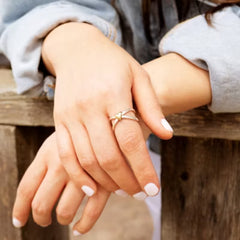 Cross Your Heart Ring