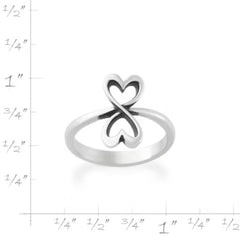 Love Without End Heart Ring