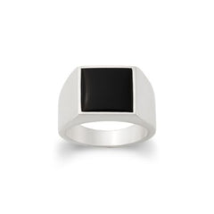 Classic Gemstone Signet Ring
