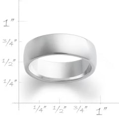 Wide Athena Wedding Ring