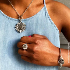 Wild Sunflower Hook-On Bracelet